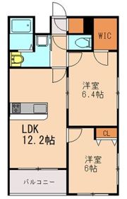 GROLIA藤崎の間取り画像
