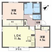 コーポレットハウスYOU C棟の間取り画像