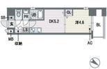 ブランオールB館の間取り画像