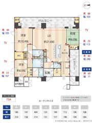 サンメゾン大濠公園北の間取り画像