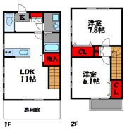 千早テラスの間取り画像