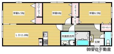 グランルーチェ参番館の間取り画像
