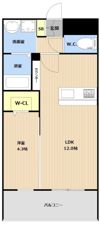 KL TOJIN WESTの間取り画像