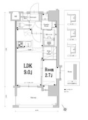 エンクレスト空港通りの間取り画像