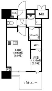 MODERN PALAZZO博多デュオグランデWestの間取り画像
