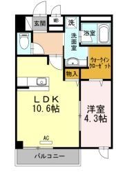 グローリアM・Kの間取り画像