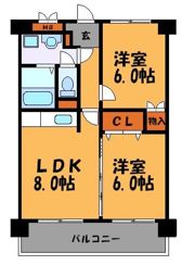 パークサイド薬院の間取り画像