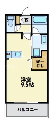 エンクレスト博多EAST PARKの間取り画像