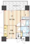 リアンシエルブルー東公園の間取り画像