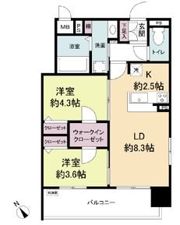 ラクラス呉服町の間取り画像