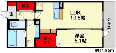 D-room高宮の間取り画像