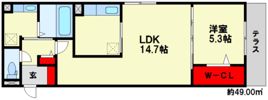 D-room高宮の間取り画像