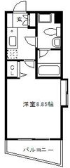 エーデル天神の間取り画像