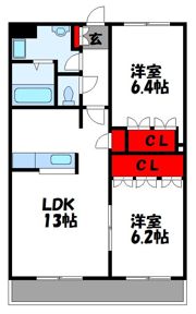 フォレストハイムの間取り画像