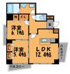 プレミール ホサカの間取り画像