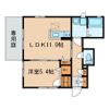 メゾン下方IIの間取り画像