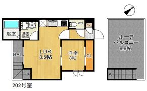 Grandtic Cuore（クオーレ）の間取り画像