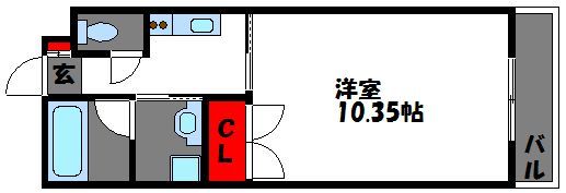 サクラテラス香椎駅前の間取り画像