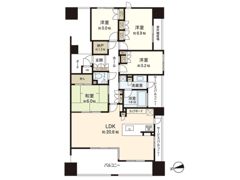 MJR千早公園通りの間取り画像