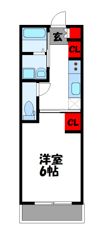 THE TERRAce多々良の間取り画像
