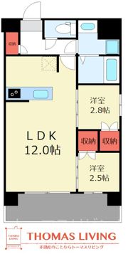 MODERN PALAZZO六本松stationの間取り画像