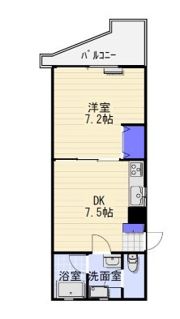フジコーポ大谷の間取り画像