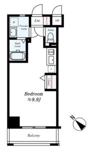 エンクレスト奈良屋の間取り画像