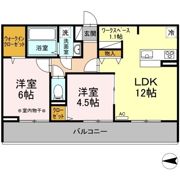D-room藤崎の間取り画像