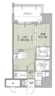 グランフォーレ博多ウォーターフロントの間取り画像