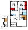仮）原町2丁目新築アパートの間取り画像