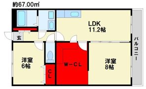 ファミール大谷の間取り画像