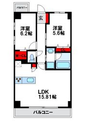 LEVANTEの間取り画像