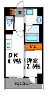 Modern Palazzo 警固（モダンパラッツォ警固）の間取り画像