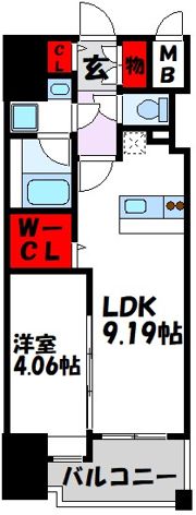 Volare HAKATAの間取り画像