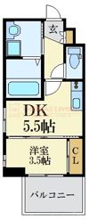 ヴィラージュ天神の間取り画像