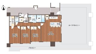 ランドアーク福間の間取り画像