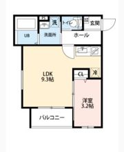gracia箱崎の間取り画像