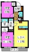 フレグランスIIの間取り画像
