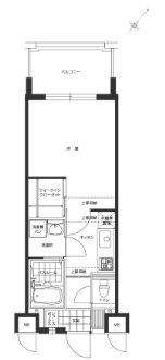 エンクレスト博多駅東の間取り画像