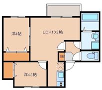 Maison de Wの間取り画像