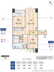 レジディア天神南の間取り画像