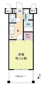 レジディア博多IIの間取り画像
