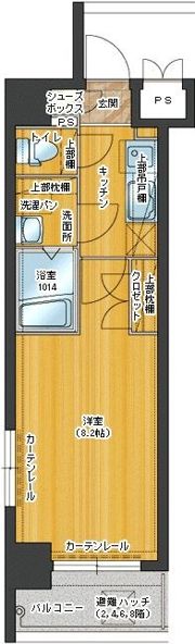アクタス桜坂レノアの間取り画像