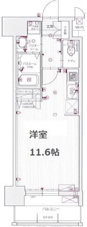 グランフォーレ平尾ステーションプラザIの間取り画像