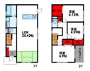 日吉1丁目戸建ての間取り画像