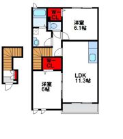 プティアンジュIIの間取り画像