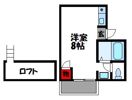 ルート新宮A棟の間取り画像