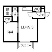 La Vita二日市駅前IIIの間取り画像