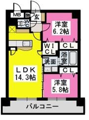クランリージェの間取り画像
