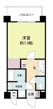 レジディア高宮の間取り画像